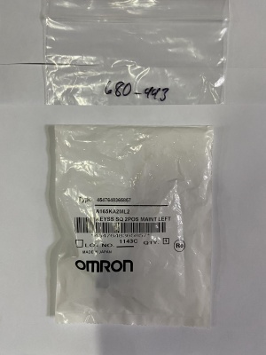 Переключатель с поворотным ключом, cерии A165K, квадратной формы